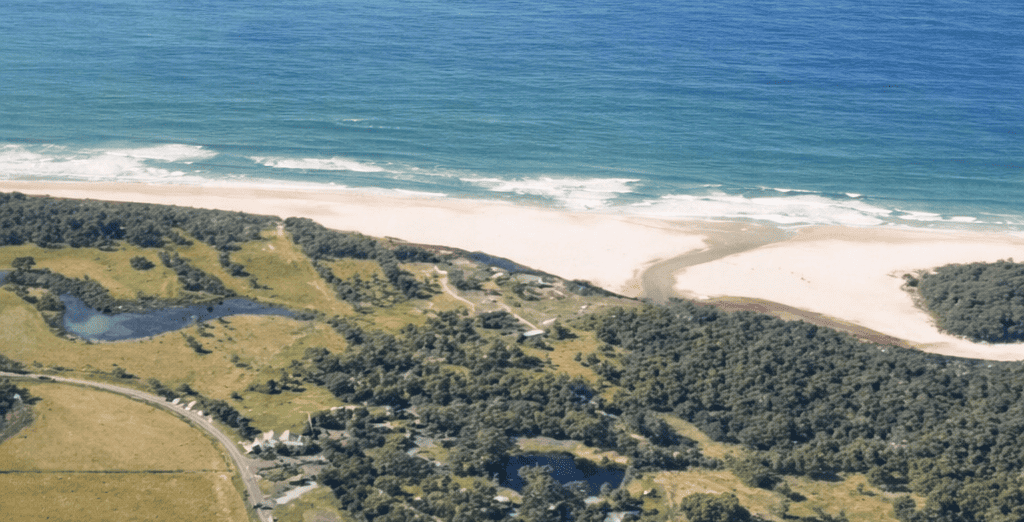 Landscape prior to Elements of Byron build