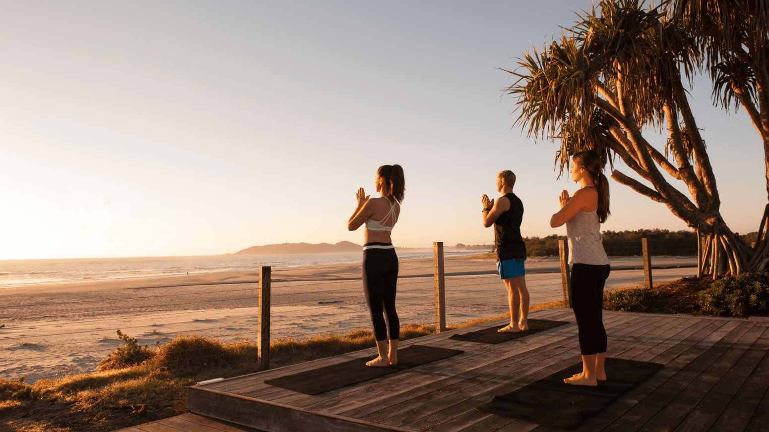Yoga at the Heart of the Bay at Elements of Byron