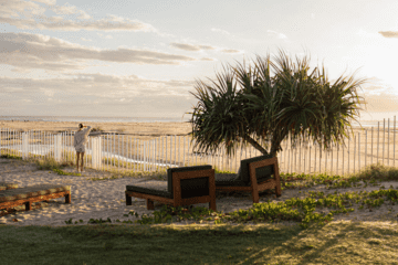 Beach front access at Elements of Byron