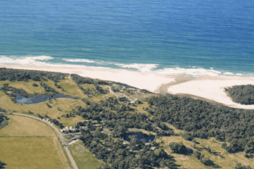 Landscape prior to Elements of Byron build