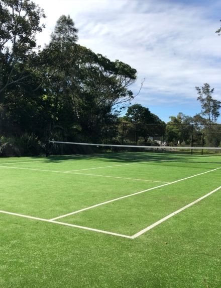 Tennis Court Elements of Byron