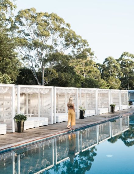 Adults only pool at Elements of Byron
