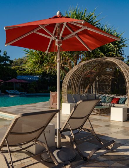Main Lagoon Pool with Cabana perfect for groups