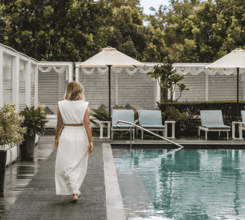 Adults Pool Walking