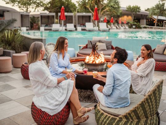 Fire Pit Fridays at Elements of Byron