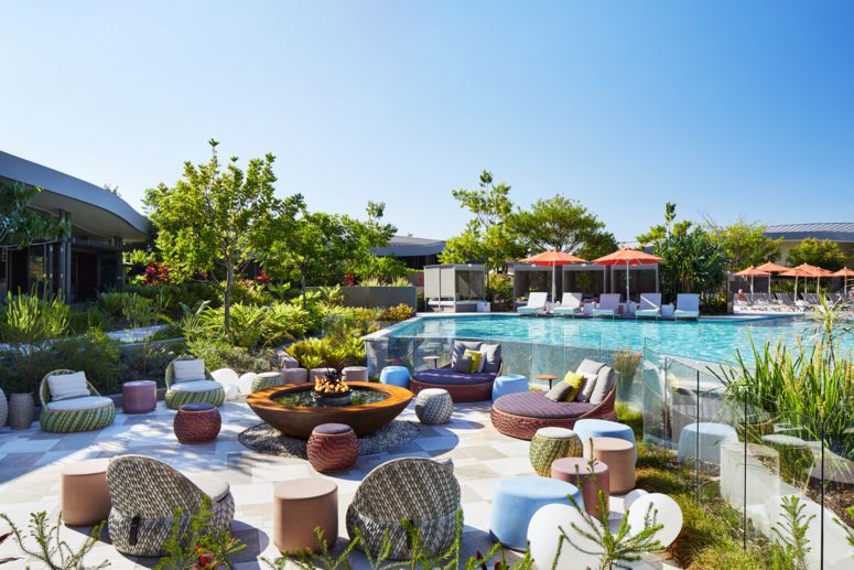 Fire Pit at Elements of Byron