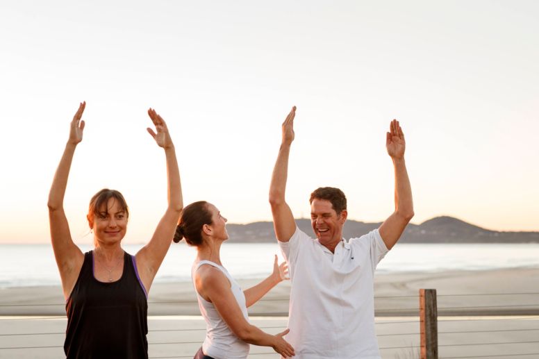 Sunrise Yoga | Elements of Byron Conferencing and Events Activities