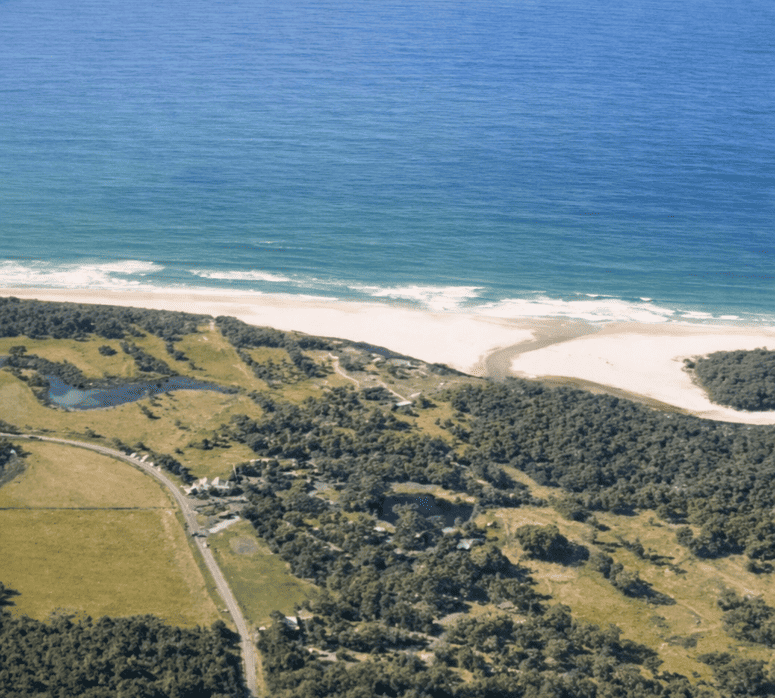 Landscape prior to Elements of Byron build