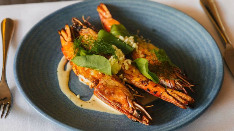 Ballina Prawns at Azure Bar and Grill