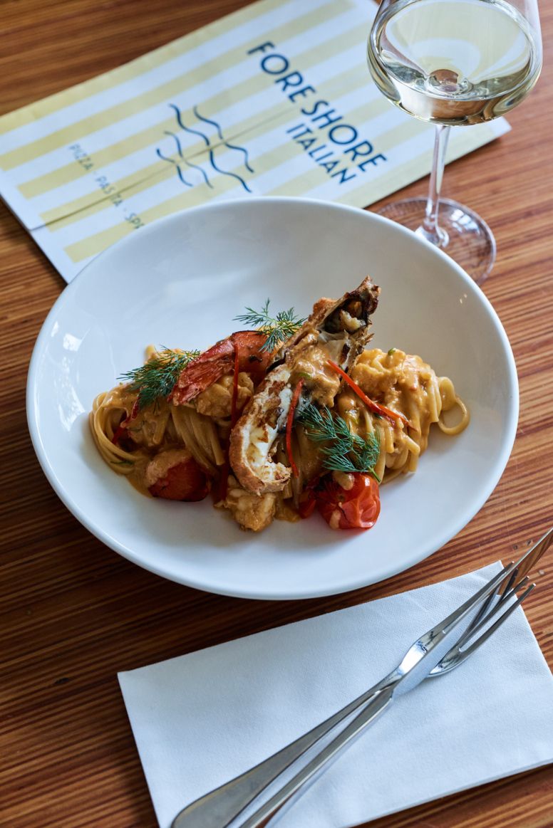 Foreshore Italian Prawn and Bug Linguine Pasta
